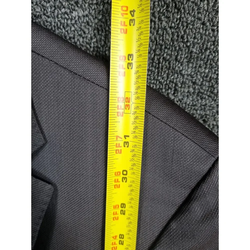 Hugo Boss Classic Sport Coat Jacket Mens Size 42L Wool Italy Korrys Fabric
